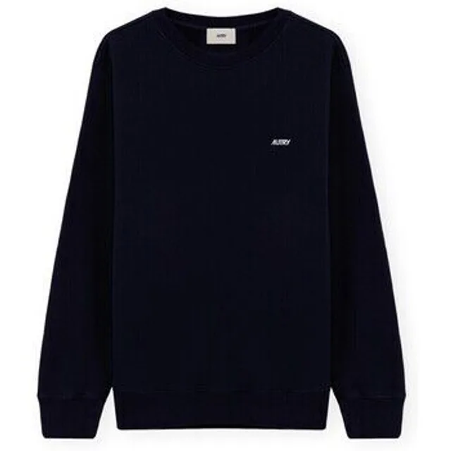 Sweat-shirt Autry Embroidered Logo Crewneck Sweatshirt - Blue Navy
