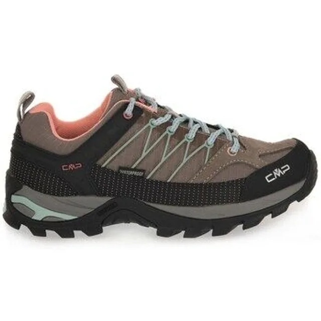 CMP Rigel Low Wmn WP - Chaussures randonnée femme Deserto / Jade 37