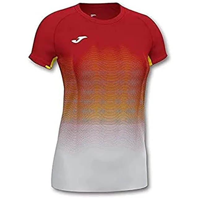 Joma Elite VII T-Shirt de Running pour Fille XS Rouge/Blanc