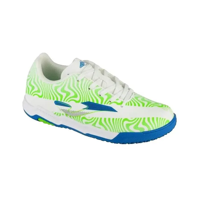 Joma Baskets de football en salle Evolution Jr 25 EVJS IN, pour garçon, blanches 35 blanc - blanc