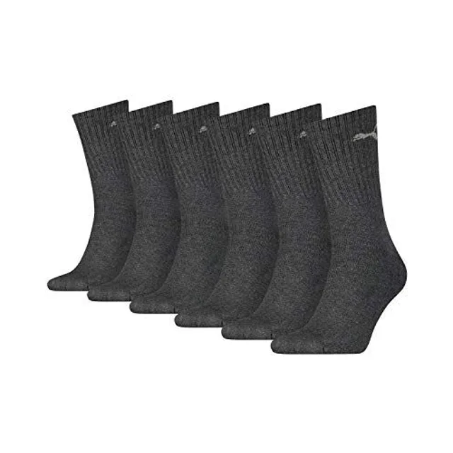 Chaussettes de tennis Puma Chaussettes de tennis Logo grisanth tripack Gris Taille : 43 rèf : 03395