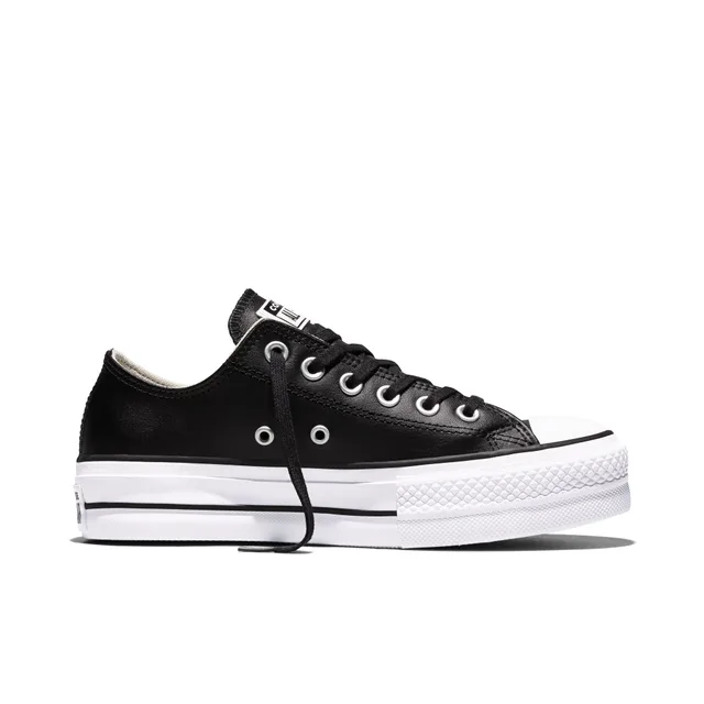 Converse CHUCK TAYLOR ALL STAR LIFT CLEAN -OX BASKETS PLATEFORME Femme