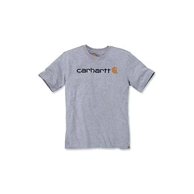 Vetement de jardin- Haut Carhartt T-shirt mc logo poitrine 101214 gris xl