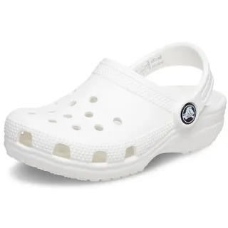 Crocs Classic Clog K, Sabot, White,