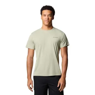 Columbia pour homme. 2118501348 Zero Rules Light T-shirt technique vert (XL), Sport, Synthétique, Outdoor, Running