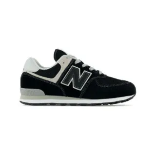 Chaussures New Balance 574 Core noir blanc gris junior