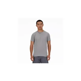 New Balance pour homme. MT41070 Sport Essentials T-shirt Heathertech gris (S), Casuel, Manche courte, Polister recyclé