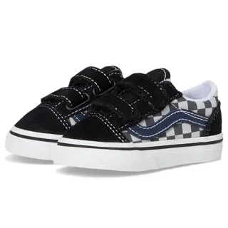 Baskets Vans Old Skool Sidestripe noir blanc bébé