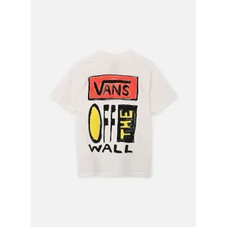 T-shirt blanc vans on canvas ss vans enfant