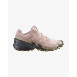 Chaussures Salomon Speedcross 6 rose beige femme