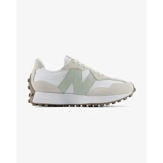 Chaussures New Balance 327 beige blanc femme