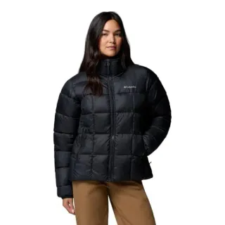 Columbia Veste Puffect 3 à fermeture éclair intégrale pour femme, noir, taille XS