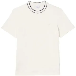 T-shirt Lacoste T shirt homme Ref 62398 70V Blanc