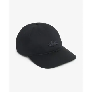 Lacoste Casquette badge twill de coton Taille Taille unique Noir