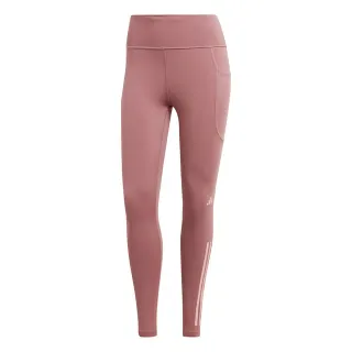 adidas DailyRun 3-Stripes 7/8 Tight - Collant running femme Preloved Crimson S