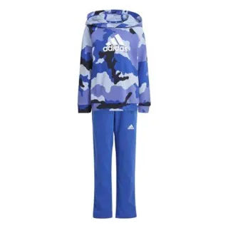 Ensemble sweatshirt à capuche et pantalon de survêtement enfant adidas Essentials Allover Printed