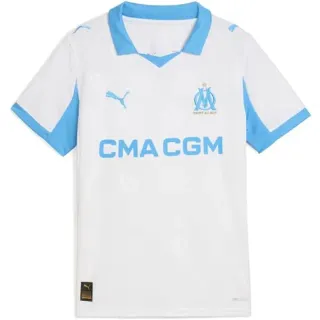 Maillot Domicile enfant OM 2025/26 - Blanc - 6 ans