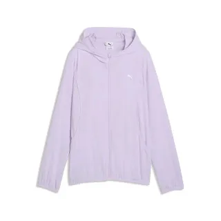 Puma Veste de fitness pour femmes Run Velocity Woven Hoodie violet | XS