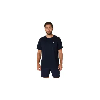 ASICS pour homme. 2011D221 T-shirt à manches courtes Core navy (L), Sport, Synthétique, Multisport, Manche courte