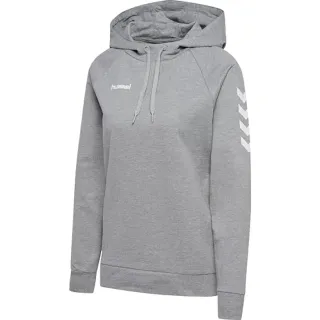 Hummel Sweat de sport gris / blanc
