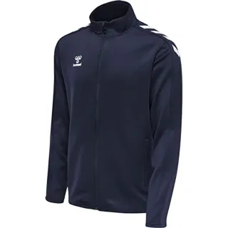 Hummel Veste de survêtement bleu nuit / blanc