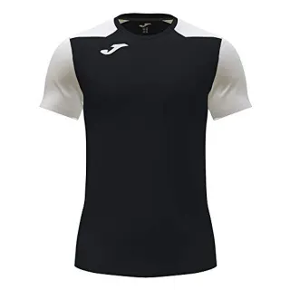 Joma T-Shirt Manches Courtes II Noir Blanc, 102223.102.M
