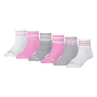 Chaussettes enfant Converse CHN Basic Wordmark Quarter (x6)