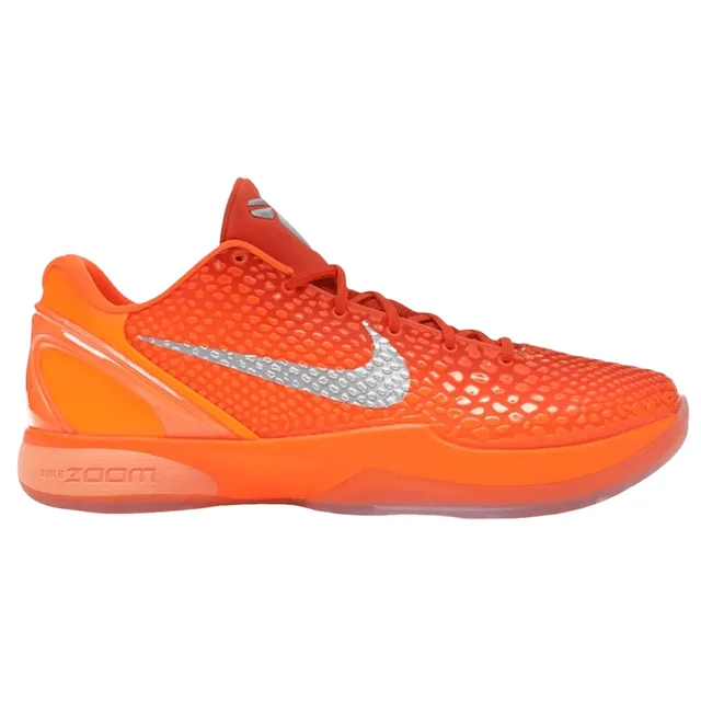 Baskets Unisexe Nike Zoom Kobe 6 Protro Total Orange Argent Métallisé Argile Cosmique IH1871-800