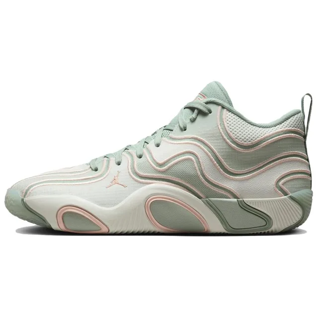 Air Jordan Tatum 3 PF Jours de Repos Zéro Chaussures de Sport Homme Vert Écume de Mer Abricot-Agate FZ6601-002