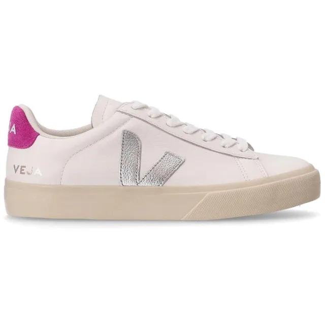 Veja Campo Chromefree White Silver Ultraviolet (Women's)