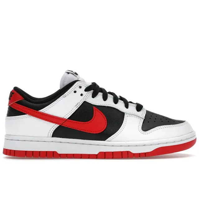 Nike Dunk Low Retro White Black University Red
