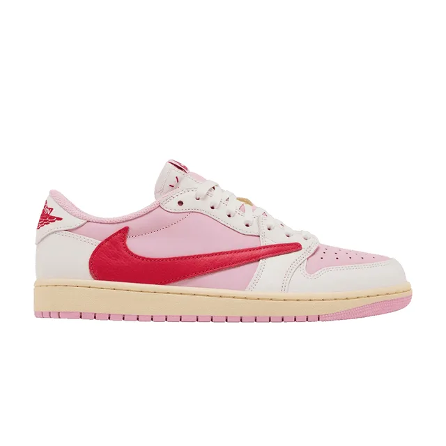 Travis Scott x Air Jordan 1 Retro Low OG Sail Tropical Pink