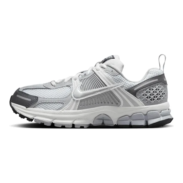 Nike Vomero 5 GS Platine Pur Argent Métallisé Chaussures de Sport pour Enfants Blanc Sommet-Blanc Gris Foncé HF6998-002