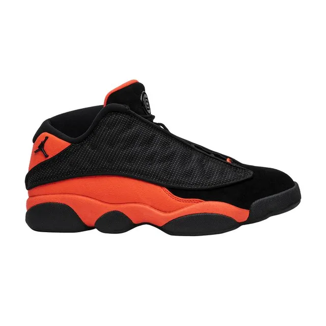 CLOT x Air Jordan 13 Retro Low Infra-Bred Baskets Unisexe Noir Infrarouge-23 AT3102-006