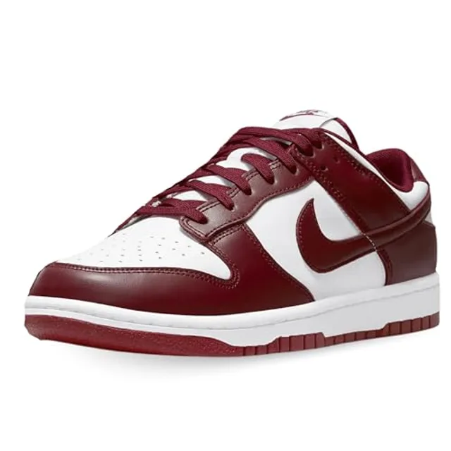 Nike Dunk Low Retro, Basketballschuhe für Damen, White Grenate, 44.5 EU