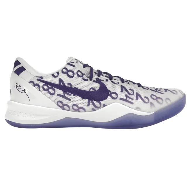 Baskets Unisexe Nike Kobe 8 Protro Court Purple Blanc FQ3549-100 44.5 - EU