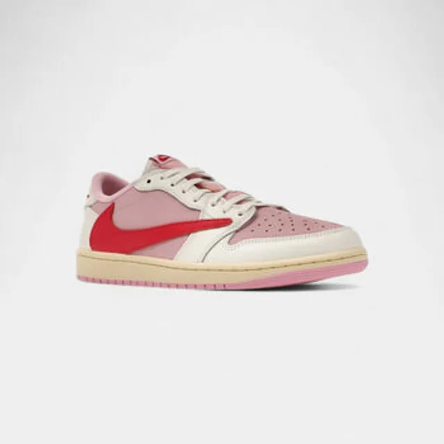 Jordan 1 Retro Low OG SP Travis Scott Sail Tropical Pink