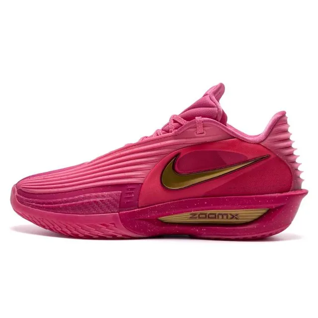 Nike GT Cut 3 Turbo Résistantes à l'Abrasion Coupe Basse Homme Rose Chaussures de Basketball