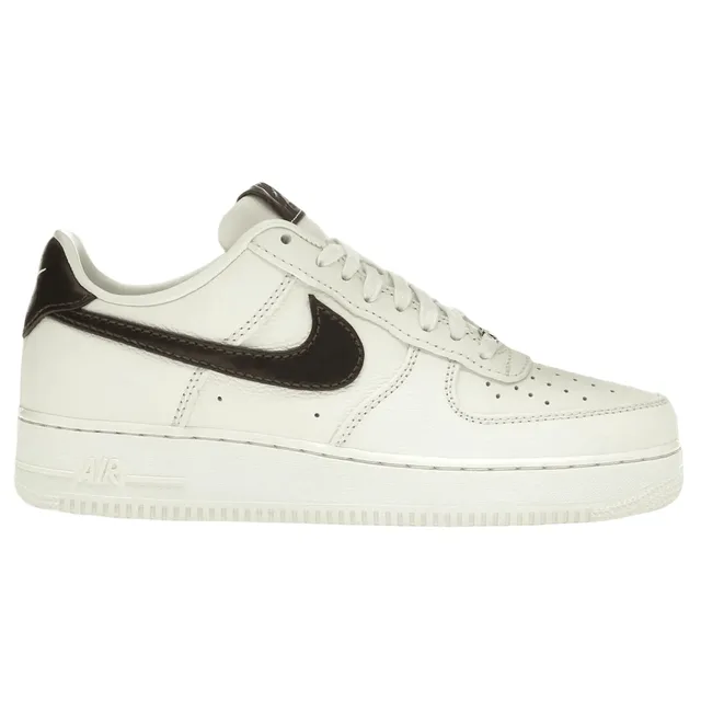 Nike Air Force 1 07 Soft Pearl Brown Croc Baskets Unisexe Blanc Crème Ghost IH7332-001