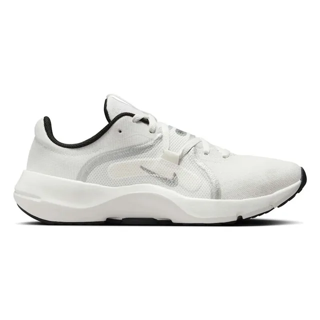 Nike In-Season TR 13 Premium Summit White Sail Black Metallic Silver (Women's) - 9.5W