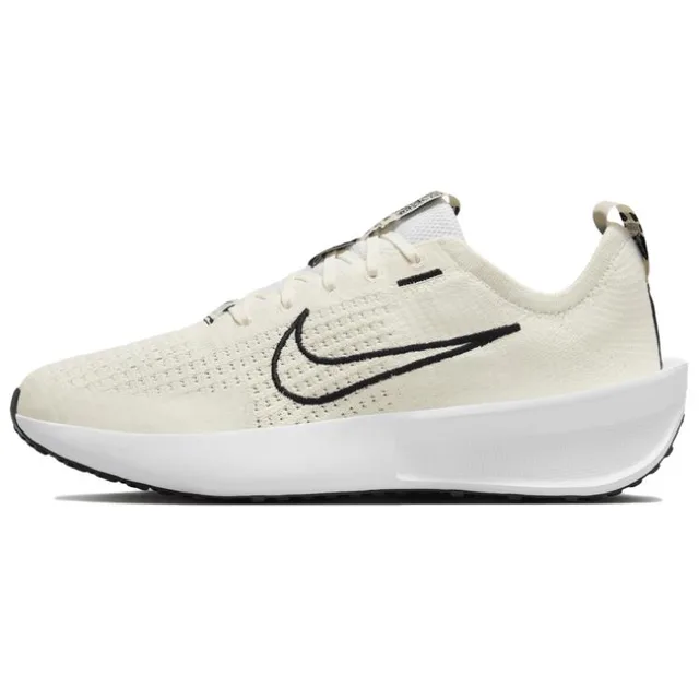 Nike Interact Run Voile Noir Chaussures de Sport Femme Blanc Crème FD2292-109