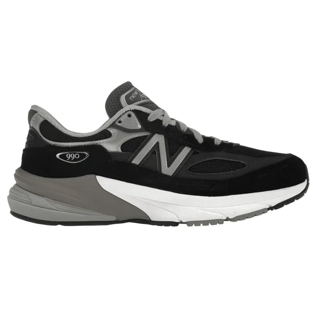 New Balance 990v6 MiUSA Black Grey White (Women's) - 10.5W