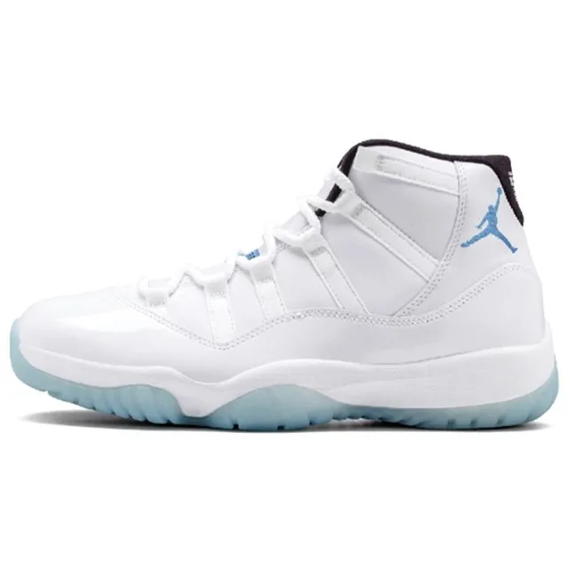 Air Jordan 11 Retro Legend Blue 2014 Blanc 378037-117