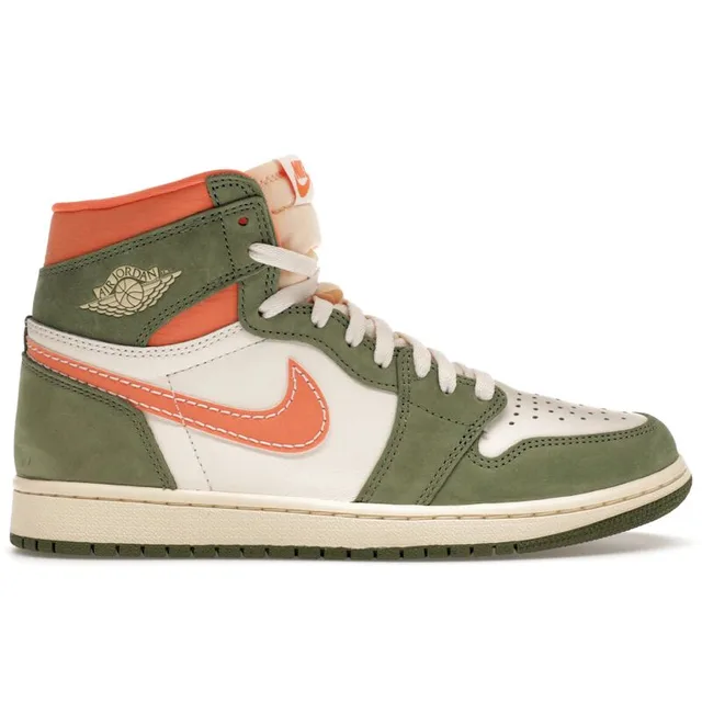 Air Jordan 1 Retro High OG Craft Celadon Baskets Homme Vert Ciel-J-Light-Olive Bright-Mandarin FB9934-300