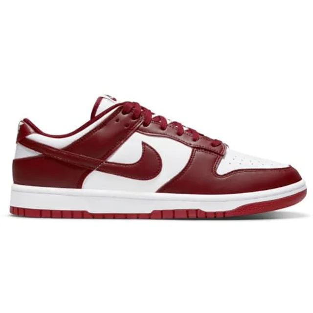 Nike Dunk Low Retro Damen Basketballschuhe, Weiß Grenate, 45.5 EU, White Grenate, 45.5 EU