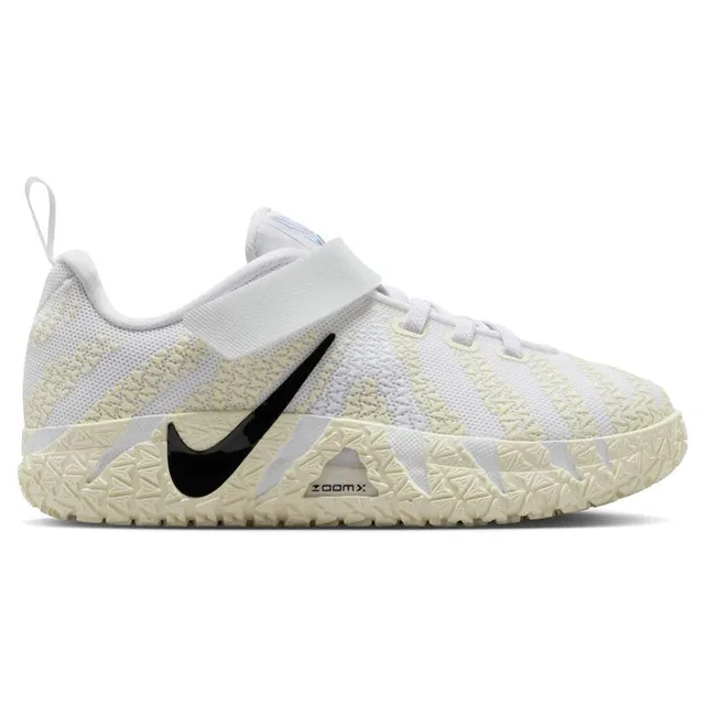 Baskets Nike Ja 3 PS Blanc et Lait de Coco Enfants Kaki Désert Noir IB4771-101 34