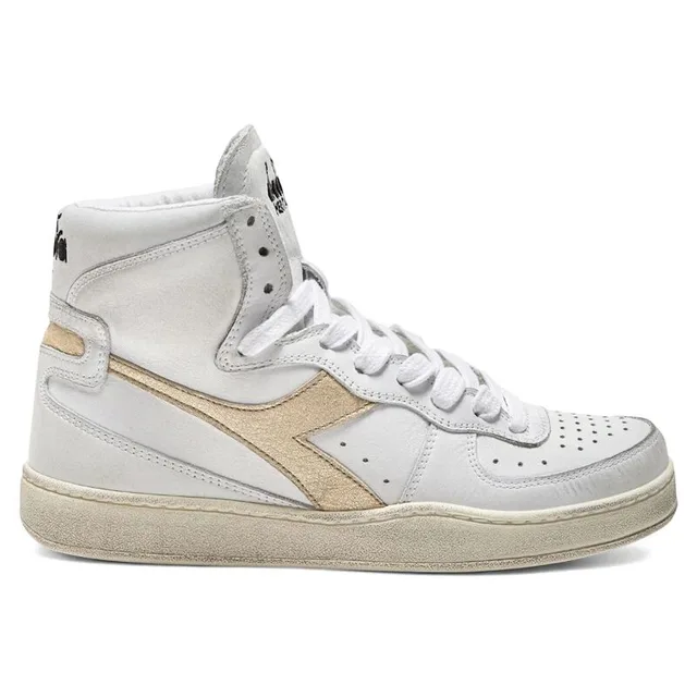 Diadora Basket Used White Gold (Women's) - 8W