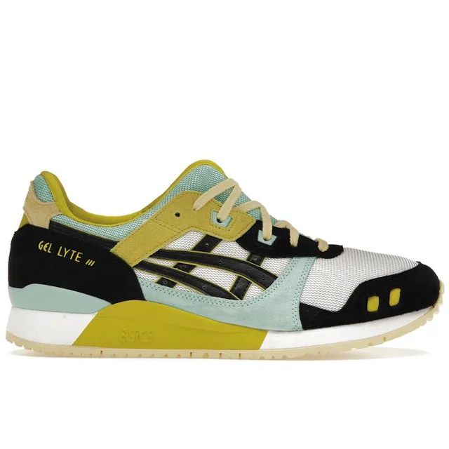 ASICS Gel-Lyte III OG White Black Moss Green Blue