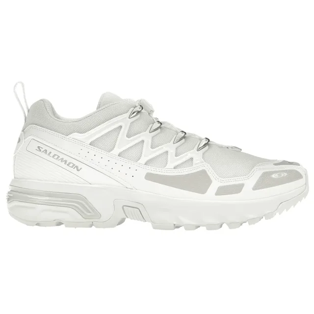 Salomon Acs + Tissu Sport Rétro Trail Bas Chaussures Lifestyle Baskets Unisexe Blanc 472367 46⅔